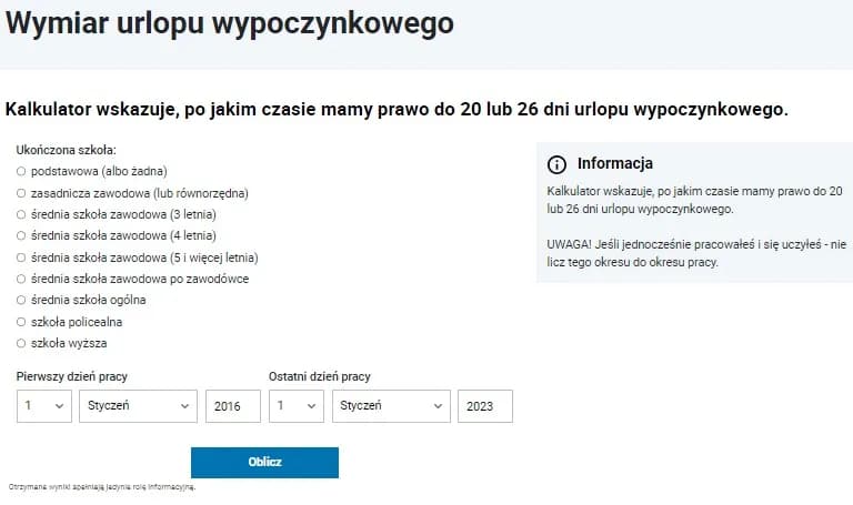 Naliczanie urlopu po studiach – ile dni przysługuje nowym pracownikom?