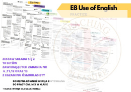 E8 Use of English Practice SETS