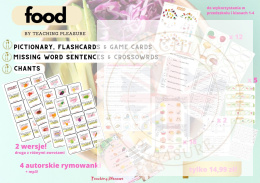 FOOD PACK Vocabulary, speaking and games