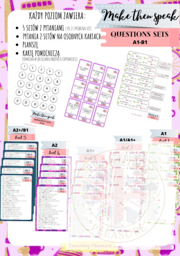 MAKE THEM SPEAK speaking cards LEVEL 3